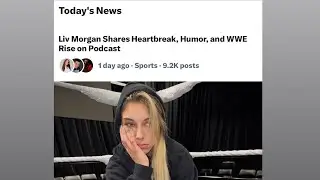 LIV MORGAN TRENDING ON TWITTER AND HERES WHY #wwe 