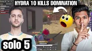 Hydra 10 Kills Domination In upthrust eSports🐉 | Hydra Spraygod solo 5 Kills 🐉 | Hydra ESports