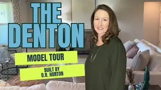 The Denton Floor Plan by DR Horton Model Tour in Roberts Cove Subdivision - Foley, Alabama