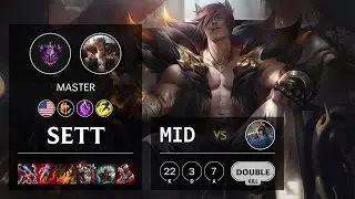 Sett Mid vs Yasuo - NA Master Patch 11.16
