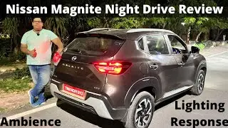 Nissan Magnite Night Drive Review | Headlight Response | Magnite Night Drive Experience | Visibility