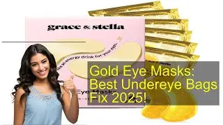 Gold Eye Masks: Best Undereye Bags Fix 2025!
