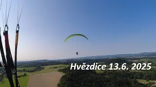 Paragliding - Hvězdice 13. 6. 2025