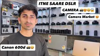 OFFER 🤩 Canon 600d Itna Sasta Brand New Camera | Second Hand Camera Market | Old Dslr Camera Shop 📸📍