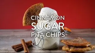 Cinnamon Sugar Pita Chips Video Recipe by Broke and Cooking