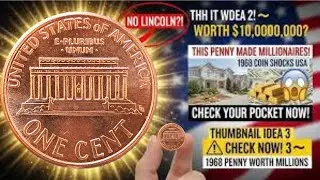 TOP 9 ONE CENT COINS HISTORY VALUE AND BIG WORTH OF MONEY!!