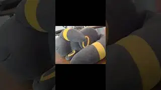 умби #pokemoncenter #umbreon #pokeplush #pokemon #eevolution #sleeping