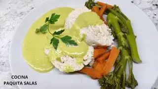 LA MEJOR RECETA DE SALMÓN QUE HE PROBADO/MOUSSE DE SALMÓN CON SALSA DE MANGO /COCINA PAQUITA SALAS