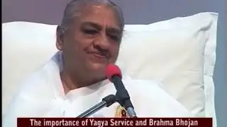 The Importance of Yagya Service and Brahma Bhojan - (AV Babdada 15-12-2004)