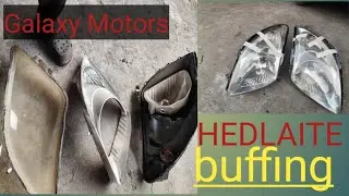Swift headlight buffing