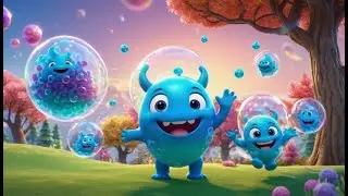 Oops! Bubble Monster Popped the Count | Nursery Rhymes for Kids & Baby Songs