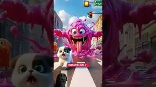 🐶 Evolution of Dog - Monster slime ✅ #doglover #puppy #dog #shorts #mylittleworld0x