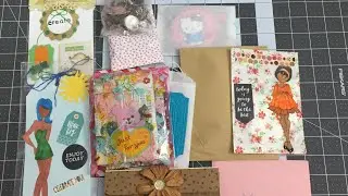 My prize I won from terryeo1! Handmade Embellishments made by Terry!