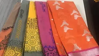 #FREE SHIPPING 100 COUNT BLOCK PRINT COTTON SAREES & KOTA SILK SAREES:WHATSAPP NO:9440155005: