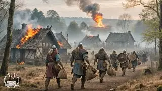 Viking Raid on the English Settlement. Part 3 | Viking War March | Viking Music