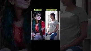 South Indian actress pregnancy look | Pregnancy look of Indian actress/ #youtubeshorts #pregnancy