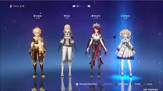 Genshin Impact EU account - Dailies and 1 of the character stories quests.