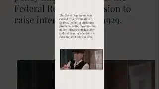 The Great Depression A Time of Economic Struggle #GreatDepression #EconomicStruggle #History