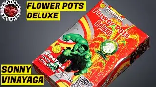 FLOWER POTS DELUXE - Sony Vinayaga Fireworks - Big Diwali Anar Testing 2021