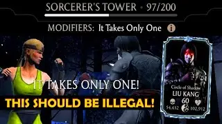 MK Mobile. Fatal Sorcerer Tower Battle 97 is EASY! Battle 100 is NEXT!