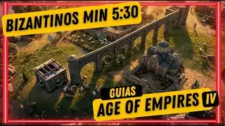 2025 NUEVO META  | BIZANTINO DOBLE CISTERNA MIN 5  | Age of Empires 4 PastorGeek