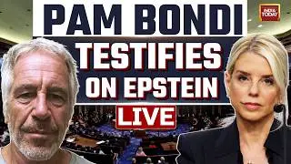 Epstein Files News LIVE: Pam Bondi Testifies In Congress At Department Of Justice Oversight Hearing