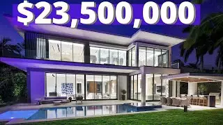 The BEST MEGA MANSION in Miami Beach, Florida?! $23.5 MILLION