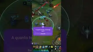 A ultimate do Bardo ataca novamente #heimerdinger #leagueoflegends #platina #darktany