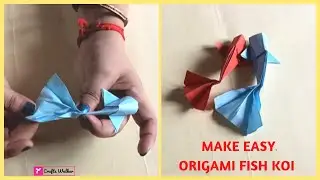 How to Make  paper fish koi@craftswalker858
