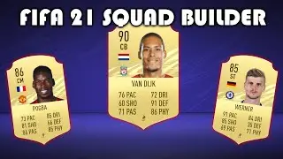 FIFA 21 8 SQUAD BUILDER 50K 100K 120K 200K 270K 450K 700K 1M SQUADS