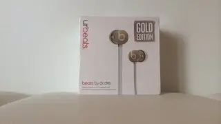 Распаковка UrBeats Se Gold Edition от Dr. Dre