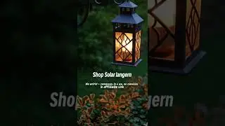 Rustic Solar Lanterns for Outdoor Charm | Cozy Garden & Patio Decor Amazon
