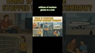 The Day the World Stopped: Chaos Unleashed Without Work   #shorts