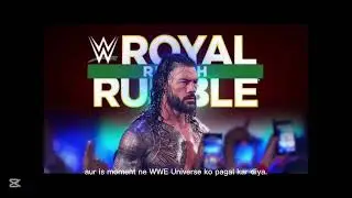 🔥 Roman Reigns Shocks Royal Rumble | Tribal Chief Is Back 👑 2026