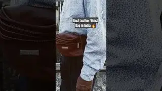 Hands-Free Style: Leather Men's Fanny pack - A Versatile Waist Bag for Men #leather #shorts #fashion