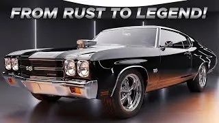 ASMR Full Frame Off Restoration of 1970 Chevrolet