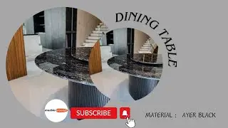 Marble Emporium | Round Dining Table Installation 🍽️