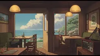 Sun-drenched caf&eacute; by the seaSmooth and Jazz / Soul R&B relaxing and working.