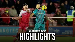 Accrington Stanley v Harrogate Town Highlights
