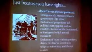 French Revolution & Rights of Man - Lindsey Kingston Part 3