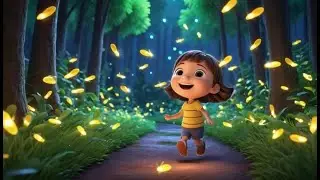 Five Sleepy Fireflies Blinking Softly | English Nursery Rhyme | Kids Songs | Baby Music