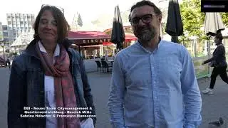DBI-Team Citymanagement+Quartiersentwicklung-Bereich Mitte Sabrina H&ouml;lscher + Francesco Mannarino