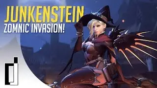 NEW GAMEMODE! Zomnic Invasion! - Overwatch Junkenstein's Revenge
