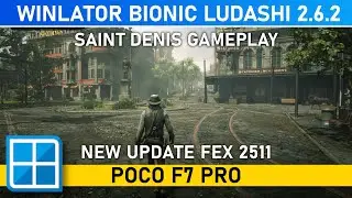 RED DEAD REDEMPTION 2 (PC) on Android -  Winlator Bionic Ludashi 2.6.2 | POCO F7 PRO