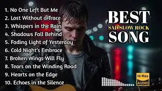 Ultimate Sad Rock Ballads | Best Male Vocal Slow Rock Songs for Sad Days