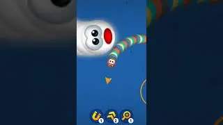 Rank 1 worm kill । #wormszone #warm #kill#bigworm #snake #ladder