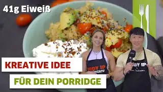 So hast du Porridge noch nicht gegessen | Herzhaftes Porridge