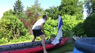 Mounting Kuvia's Sail Rig on a Gumotex Seawave