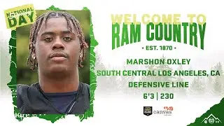 Welcome to the Ramily - Marshon Oxley #NSD22