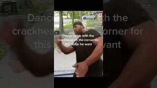 Dance battle with crackhead #fyp #trending #viral #foshocomedy